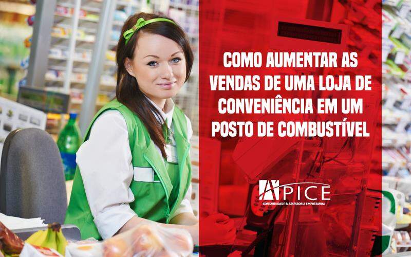 Loja De Conveniência Em Um Posto De Combustível